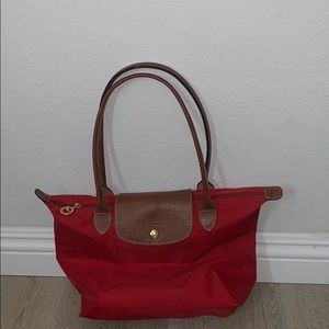Red Longchamp Handbag